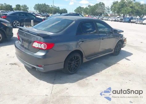 2011 Toyota Corolla S из США, поврежденный, VIN 2T1BU4EE0BC619473